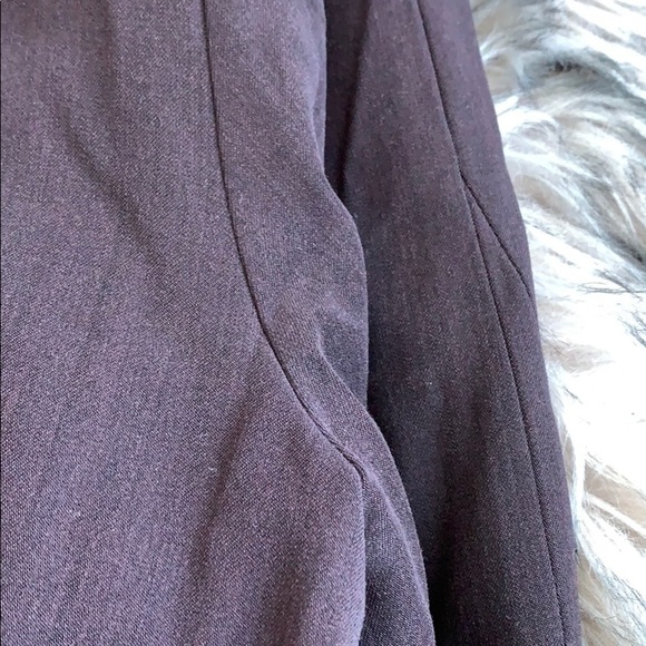 Eileen Fisher Wool Long Oversized Brown Blazer Jacket sz S - Picture 9 of 9